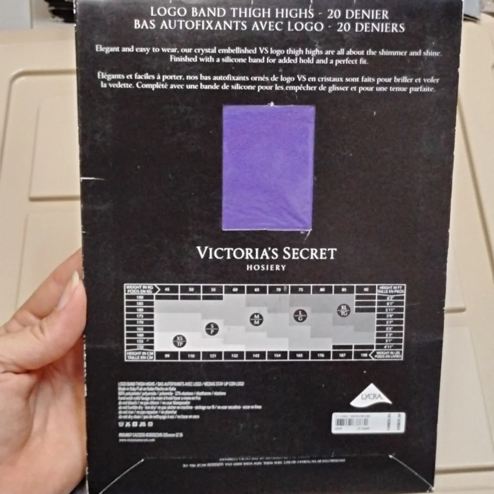 Victoria's Secret Purple Hosiery